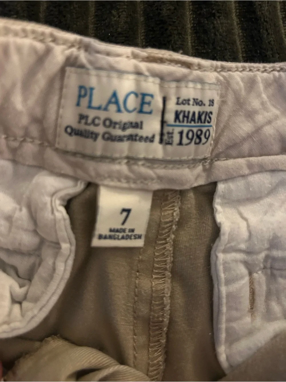 Boys Size 7 The Children's Place Khaki Wide Leg Pants